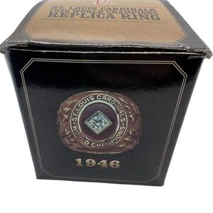 NEW in box 1946 ST. Louis Cardinals World Champion Ring